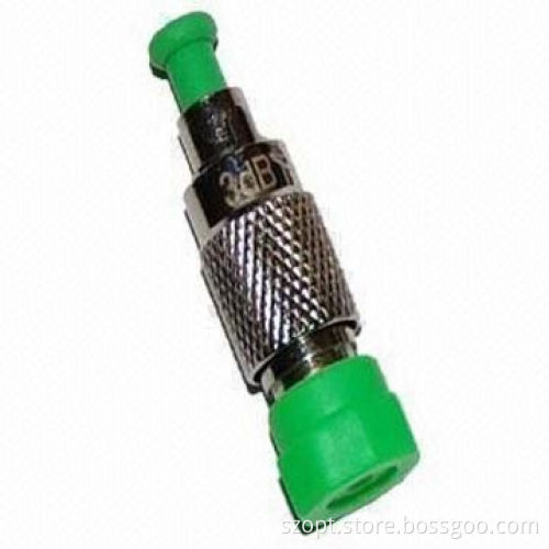 Fiber-optic Attenuator, FC/APC-GKJ Female-male, with Low Back Reflection